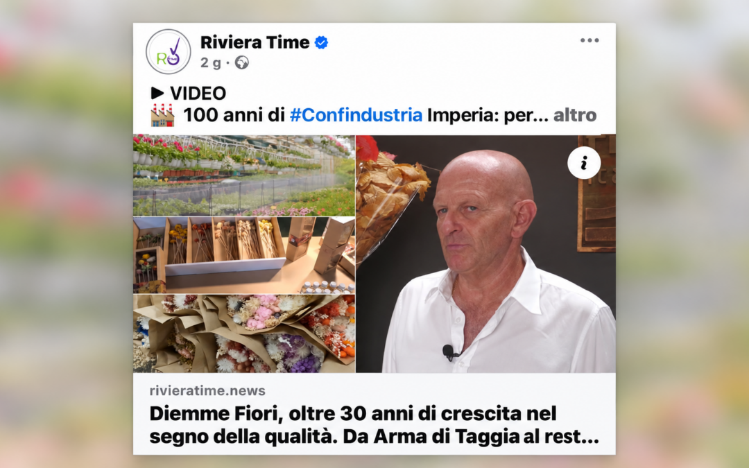 Riviera Time tells the story of Diemme Fiori.